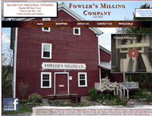 Tablet Screenshot of fowlermill.com